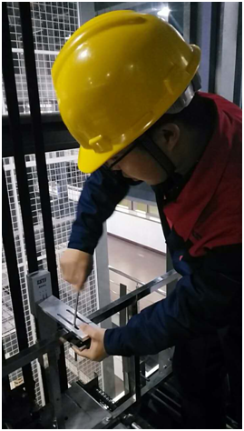 tst携手西奥电梯世界例钢带高速电梯检测方案
